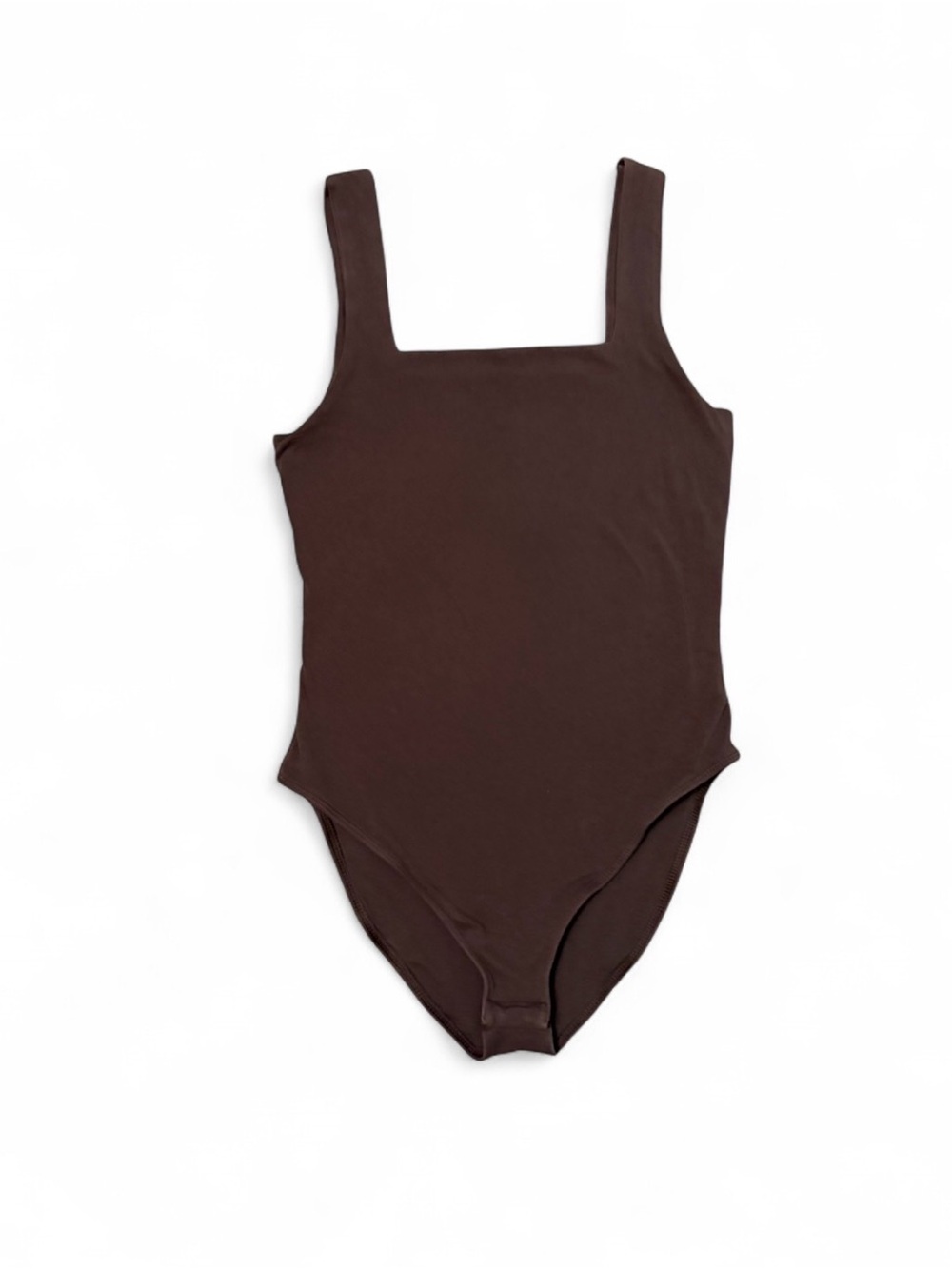 Old Navy Square Neck Brown Bodysuit